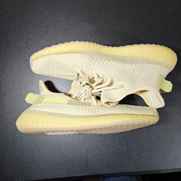 Adidas Yeezy Boost 350 V2 Flax Reflective Mens 9.5 DS Tried On No Box
